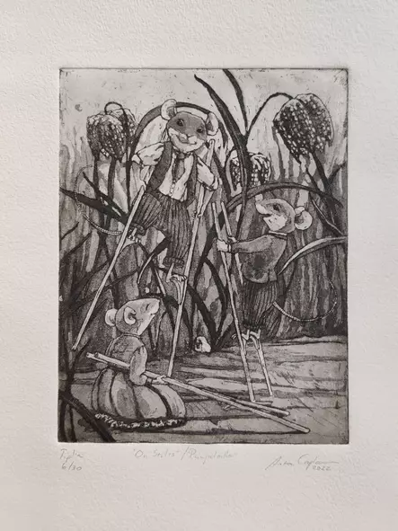 Caplan Asta: Puujaloilla - Pienet vedokset - t11666 - 1