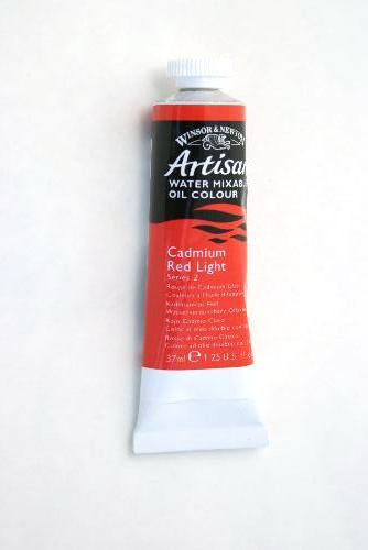 W&N Artisan 100 Cadmium Red Light 37ml - Vesiliukoiset öljyvärit - 514006 - 2