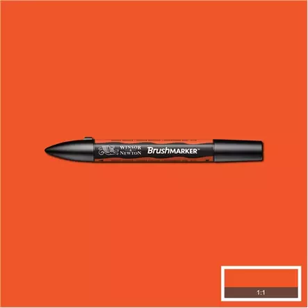W&N Brushmarker Bright Orange - Brushmarker tussit - 5042786 - 1