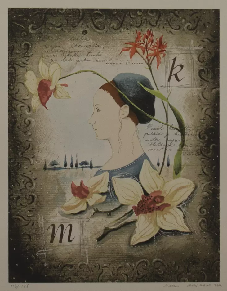 Airikkala Leena: Hetkessä Tässä - Keskisuuret vedokset - t6296 - 1