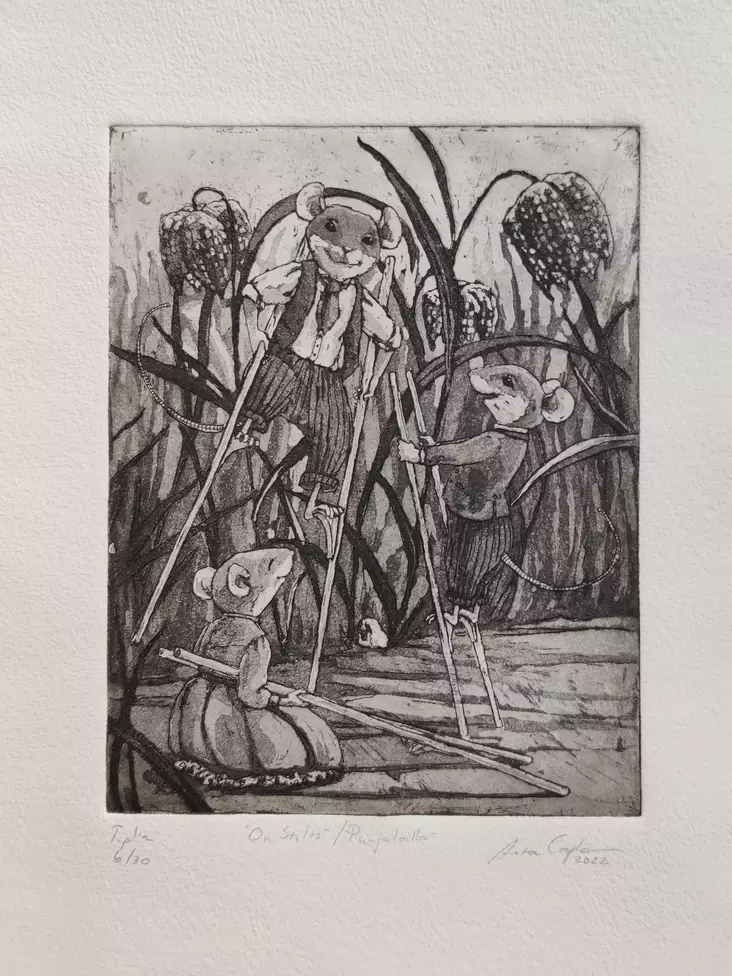 Caplan Asta: Puujaloilla - Pienet vedokset - t11666 - 1