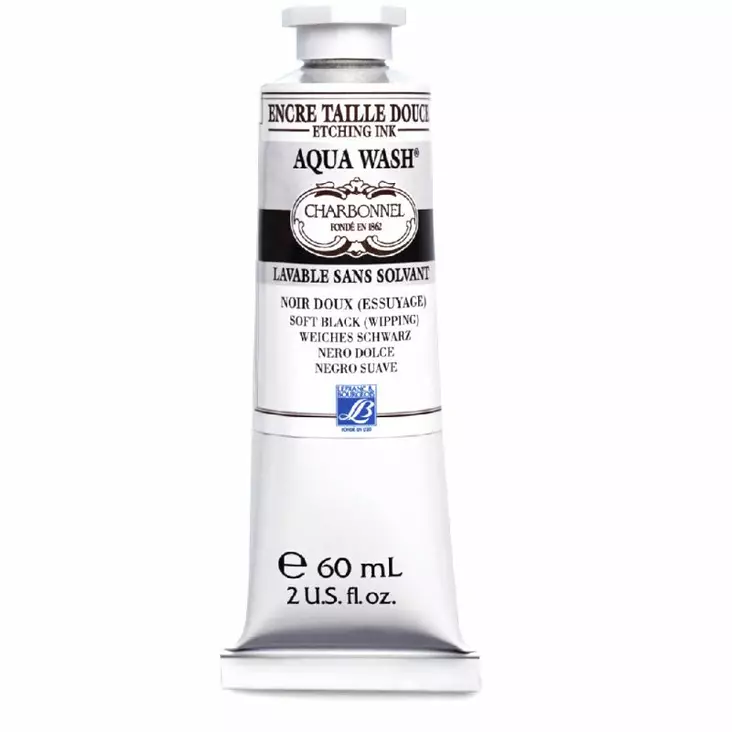 Charbonnel Aqua Wash Medium 60ml Thick transparent - Vesiliukoiset syväpainovärit - 3324126 - 1