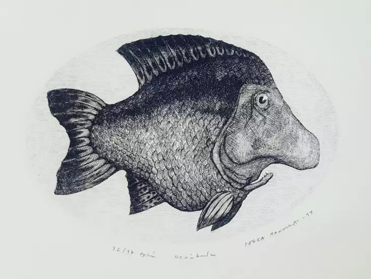 Hannula Pekka: Nenäkala - Pienet vedokset - t9946 - 1