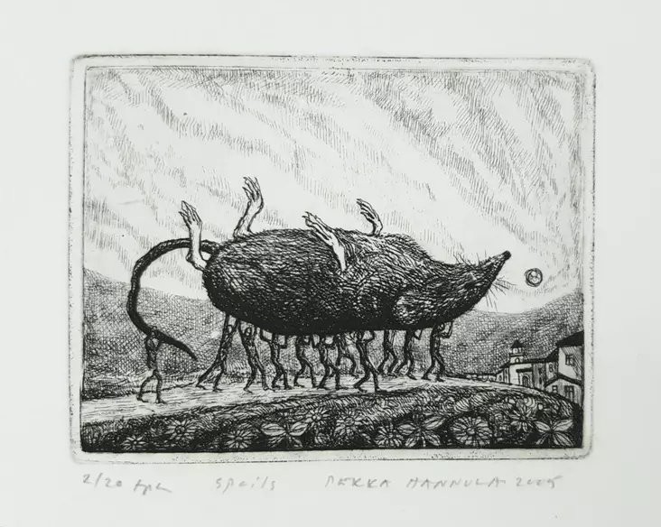 Hannula Pekka: Spoils - Pienet vedokset - t9976 - 1