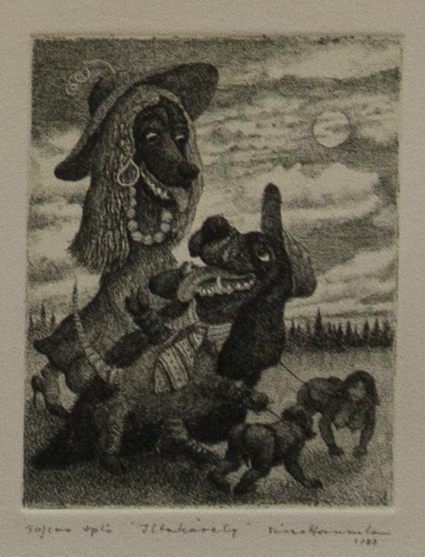 Hannula Simo: Iltakävely - Pienet vedokset - t9926 - 1