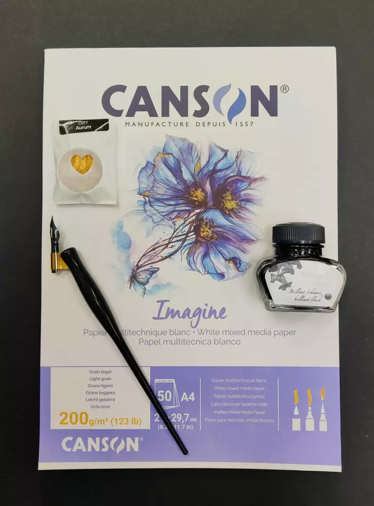 Kalligrafia setti (5 osaa) - Paketit by Pekkala - set6 - 1