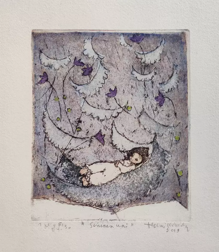 Koiviola Helmi: Sininen uni - Pienet vedokset - t11756 - 1