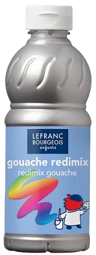 L&B Redimix 341 Silver 500ml - Guassi ja peitevärit - 545176 - 1