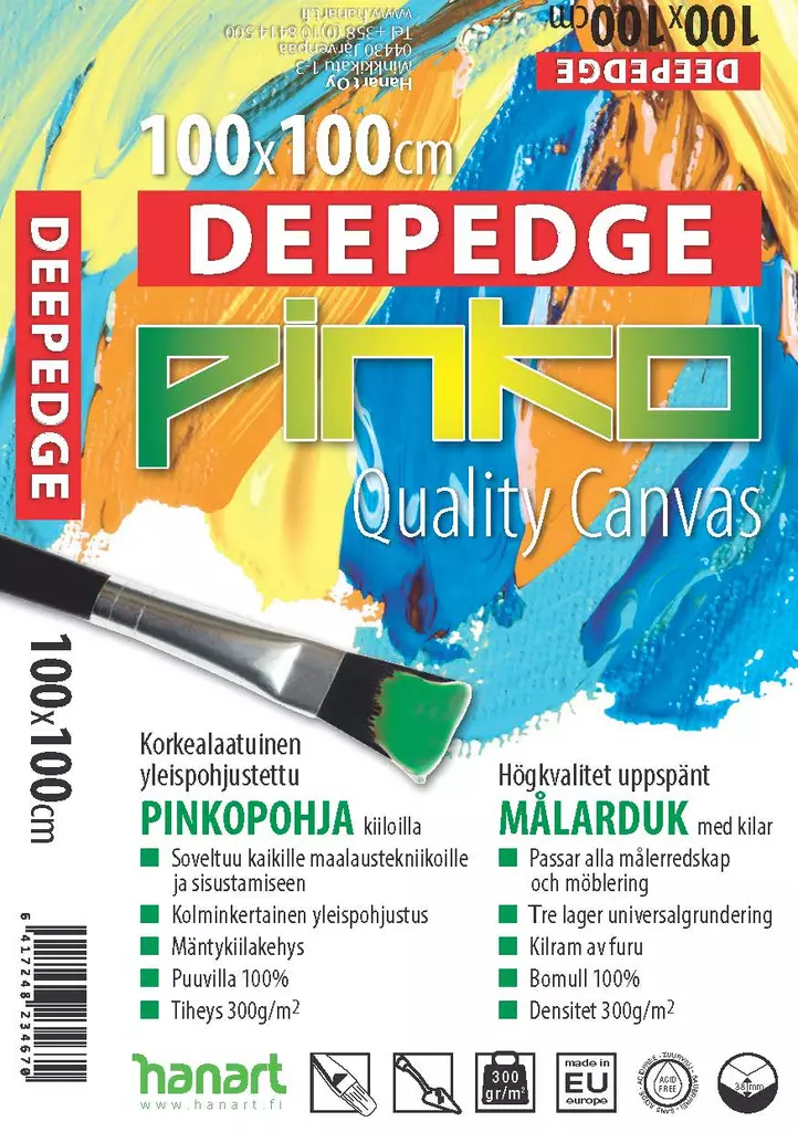 Maalauspohja DEEPEDGE 38mm (valitse koko) - Maalauspohjat - 10026 - 1
