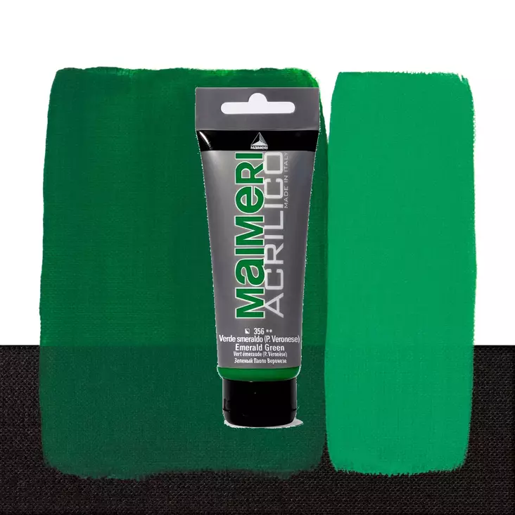 Maimeri Acrilico 356 Emerald Green 75ml - Maimeri Acrilico 75ml - 0916356 - 1