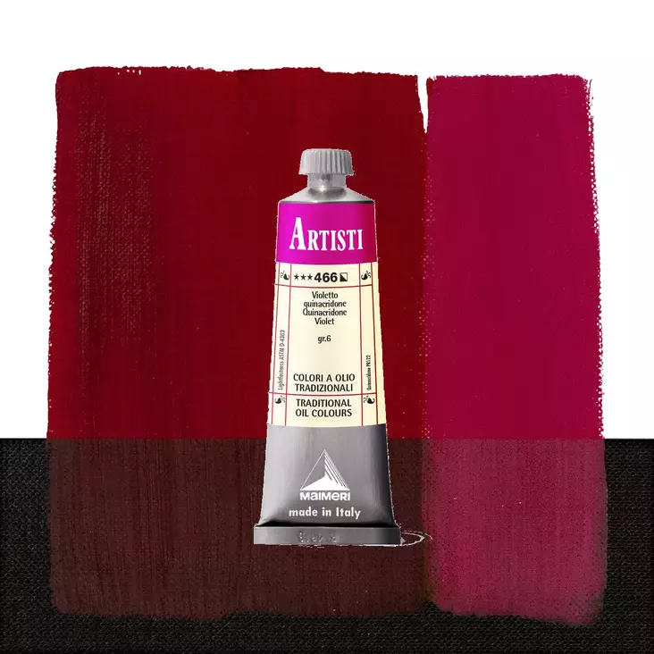 Maimeri Artisti 466 Quinacridone Violet 60ml - Maimeri Artisti 60ml ja 200ml - 0106466 - 1