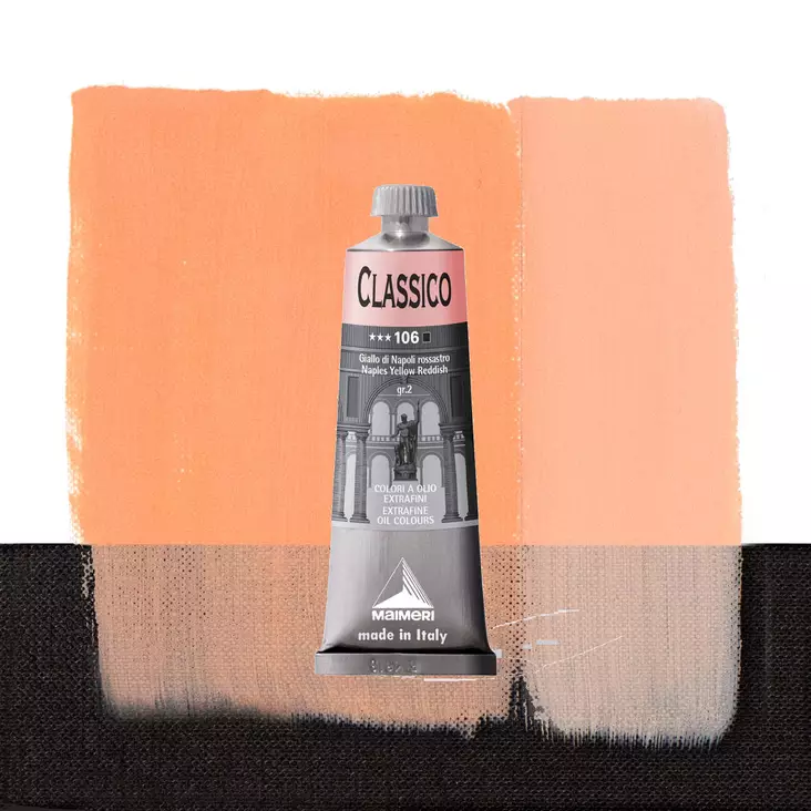 Maimeri Classico 106 Naples Yellow Reddish 60ml - Maimeri Classico 60ml - 0306106 - 1