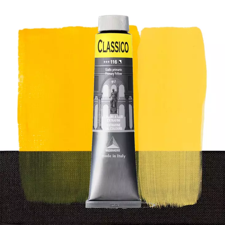 Maimeri Classico 116 Primary Yellow 200ml - Maimeri Classico 200ml - 0324116 - 1