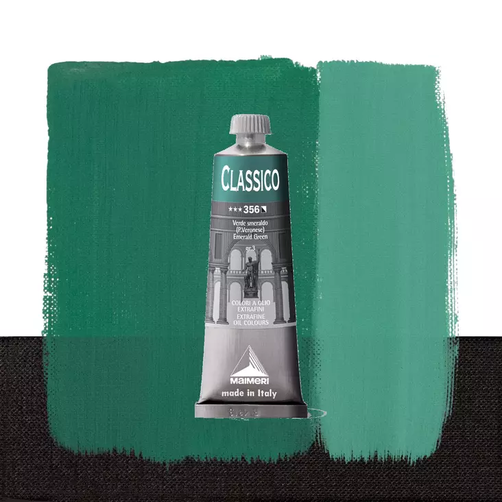 Maimeri Classico 356 Emerald Green 60ml - Maimeri Classico 60ml - 0306356 - 1