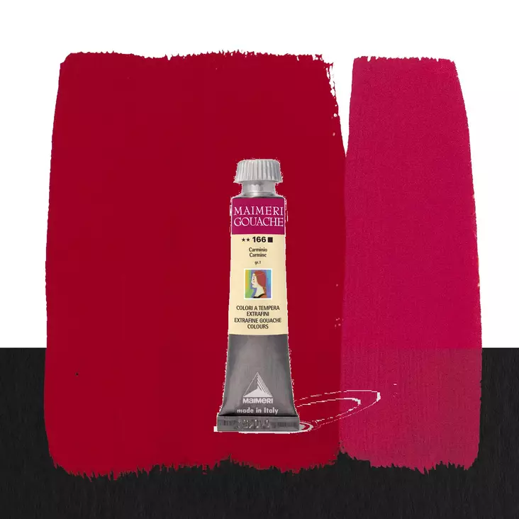 Maimeri Guassi 166 Carmine 20ml - Guassi ja peitevärit - 2002166 - 1