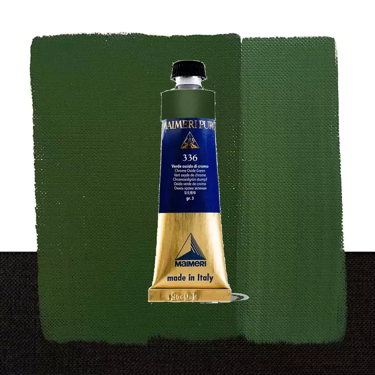 Maimeri Puro 336 Chrome Oxide Green 40ml - Maimeri Puro 40ml - 0012336 - 1