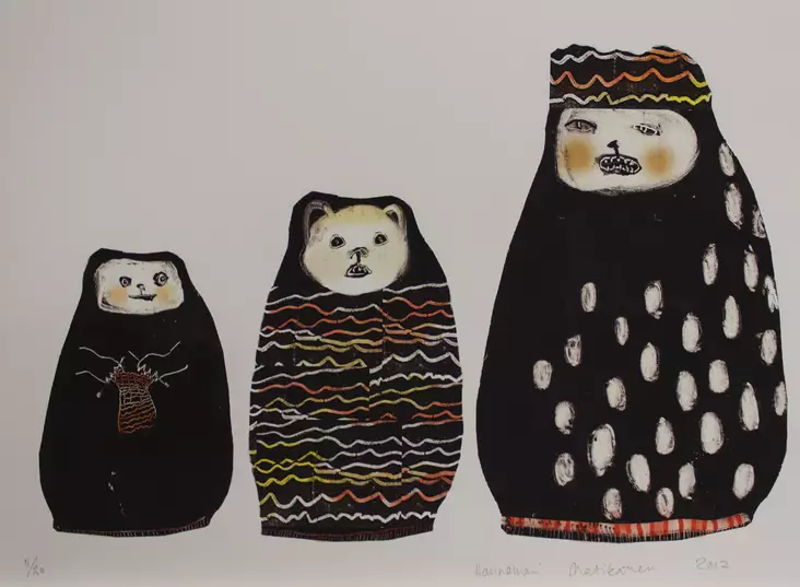 Matikainen Hannamari: Neulojat - Keskisuuret vedokset - t9086 - 1