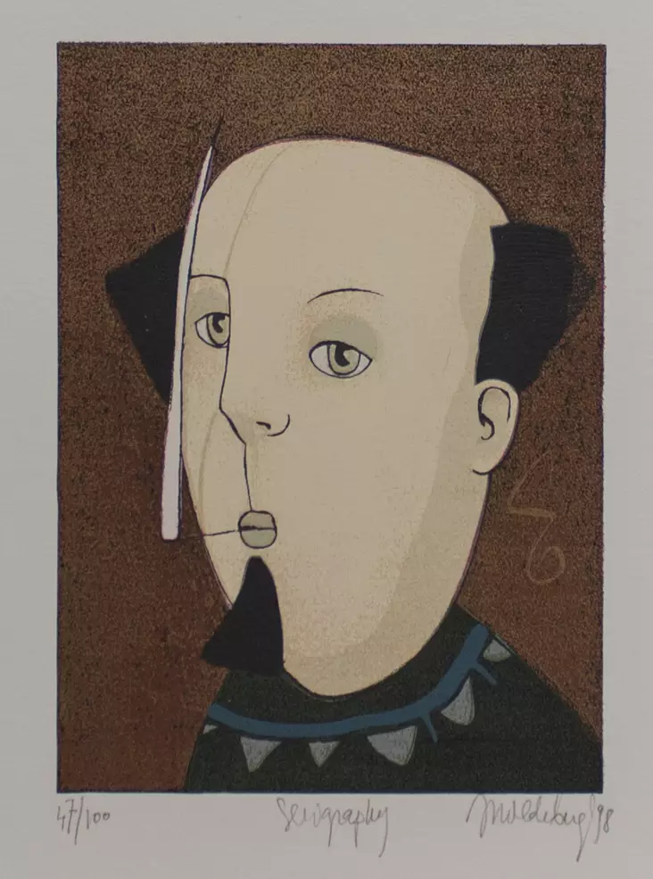 Mildeberg Juri: piipun polttaja - Pienet vedokset - t2336 - 1