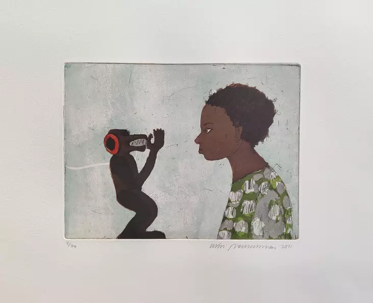 Neuvonen Kirsi: Tuijotuskilpailu - Pienet vedokset - T7656 - 1