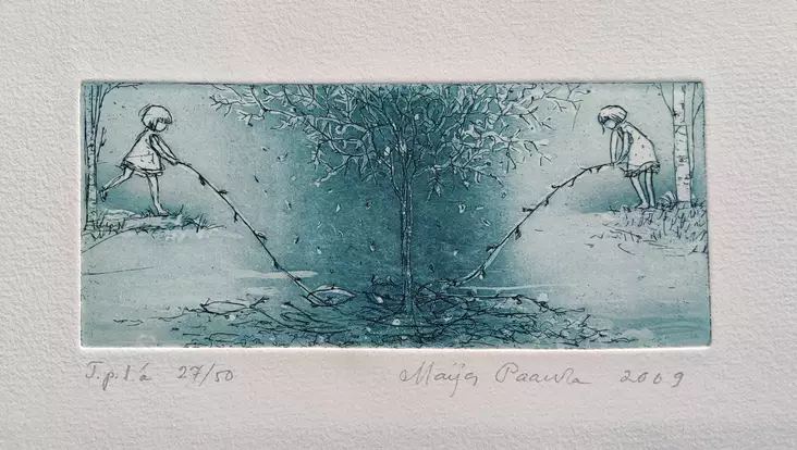 Paavola Maija: Elämänpuu - Pienet vedokset - t12186 - 1