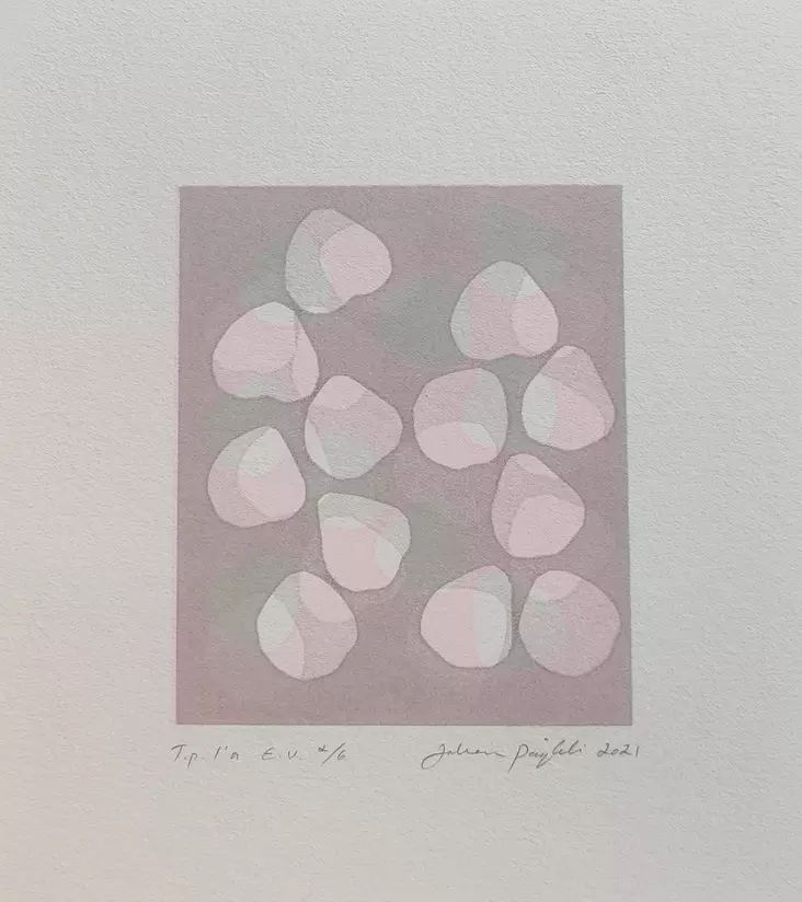 Pöykkö Johanna: Sarjasta "Postikortteja kesästä" - Pienet vedokset - T11316 - 1