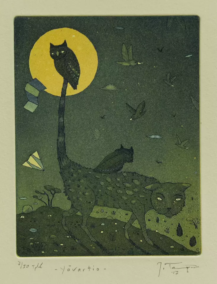 Tammenpää Juha: Yövartio - Pienet vedokset - t10186 - 1