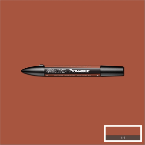 W&N Promarker Burnt Umber R646 - Promarker tussit - 5041246 - 1