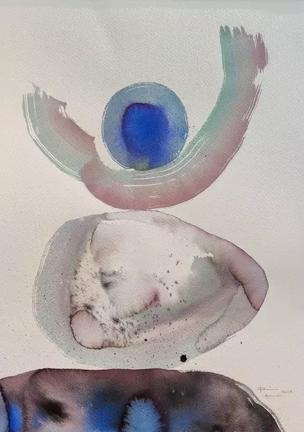 Anundi Riika: Valonkurottaja 2 - Taidemaalaukset - t12047 - 1