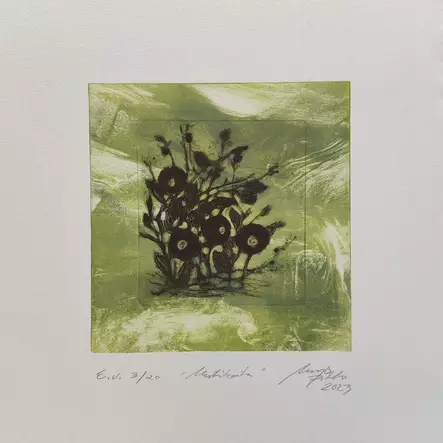 Pitko Marjo (Hyttinen): Mustikoita - Pienet vedokset - t11867 - 1