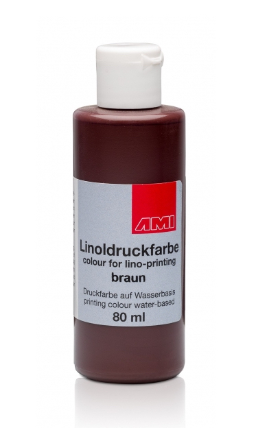 AMI Linoväri 80ml Ruskea - AMI Linovärit - 501107 - 1