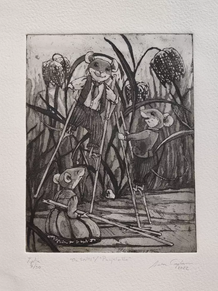 Caplan Asta: Puujaloilla - Pienet vedokset - t11667 - 1