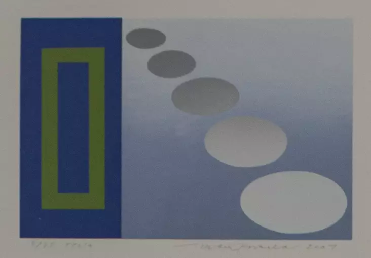 Koskela Matti: Gate sini-vihreä - Pienet vedokset - t7587 - 1