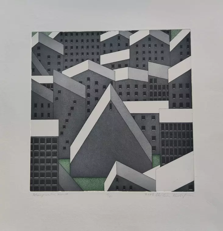 Krokfors Kristian: Kaupunki - Pienet vedokset - t12347 - 1