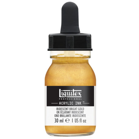 Liquitex Acrylic Ink 234 Iridescent bright gold 30ml - Akryylimusteet - 6975857 - 1