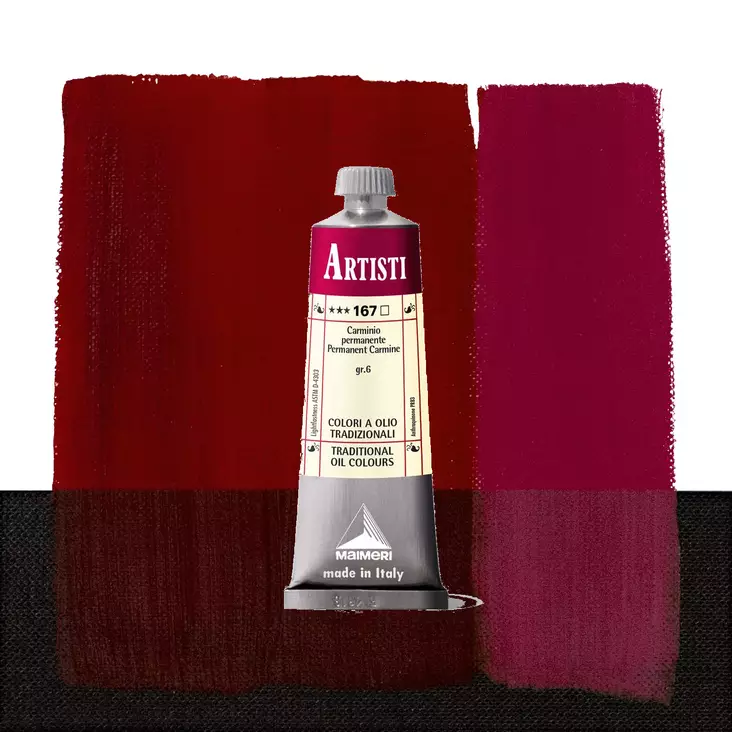 Maimeri Artisti 167 Permanent Carmine 60ml - Maimeri Artisti 60ml ja 200ml - 0106167 - 1