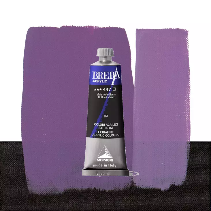 Maimeri Brera 447 Brilliant Violet 60ml - Maimeri Brera 60ml ja 200ml - 0806447 - 1