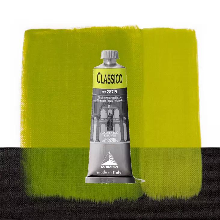 Maimeri Classico 287 Cinnabar Green Yellowish 60ml - Maimeri Classico 60ml - 0306287 - 1