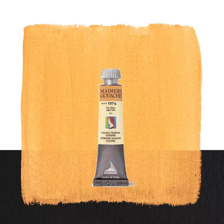 Maimeri Guassi 137 Light Gold 20ml - Guassi ja peitevärit - 2002137 - 1