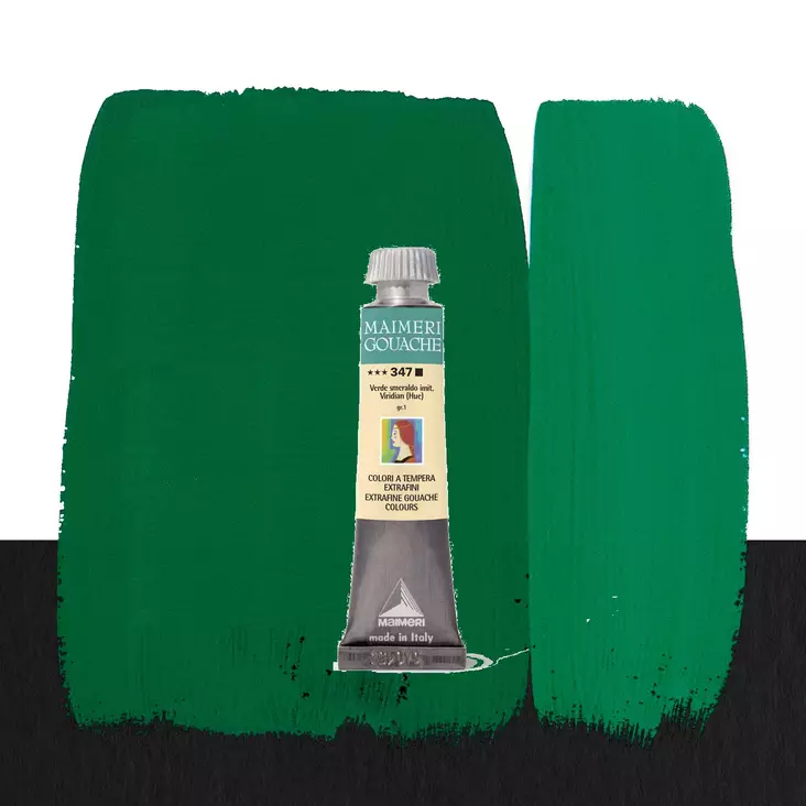 Maimeri Guassi 347 Viridian Hue 20ml - Guassi ja peitevärit - 2002347 - 1