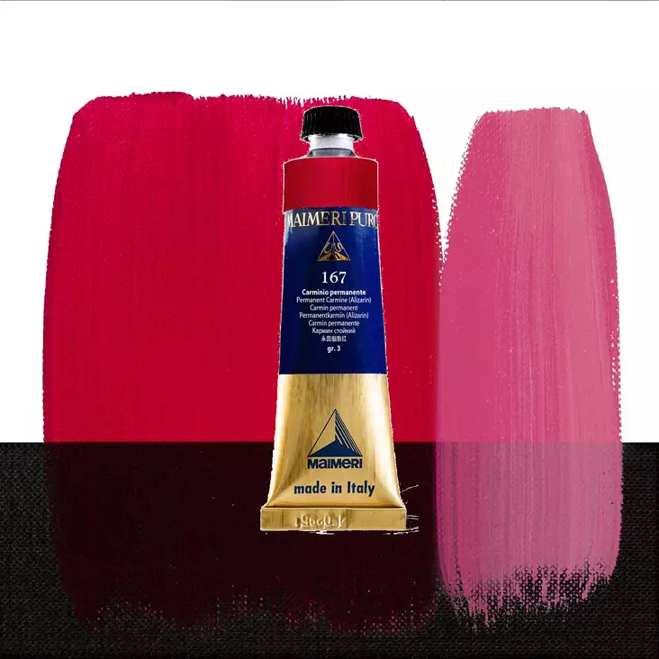 Maimeri Puro 167 Permanent Carmine (Alizarin) - Maimeri Puro 40ml - 0012167 - 2