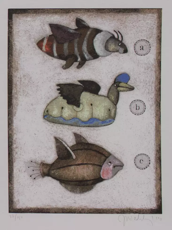 Mildeberg Juri: Lennokkaat - Pienet vedokset - t8387 - 1