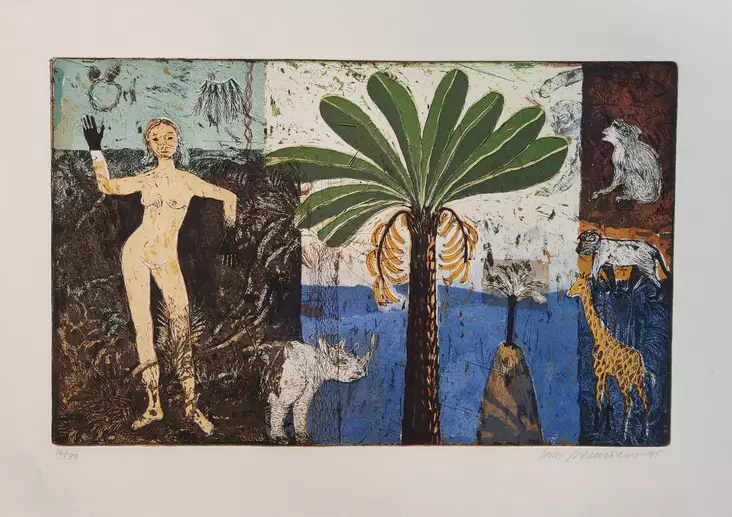 Neuvonen Kirsi: Banaanipuu - Keskisuuret vedokset - T8937 - 1