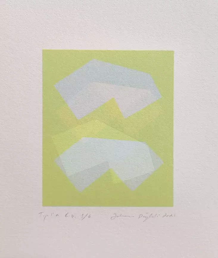 Pöykkö Johanna: Sarjasta "Postikortteja - Pienet vedokset - T11307 - 1