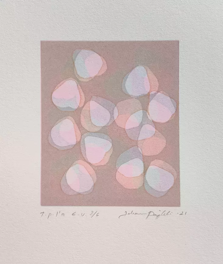 Pöykkö Johanna: Sarjasta "Postikortteja kesästä" - Pienet vedokset - T11317 - 1