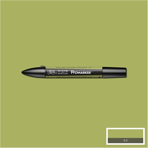 W&N Promarker Marsh Green G136 - Promarker tussit - 5041857 - 1