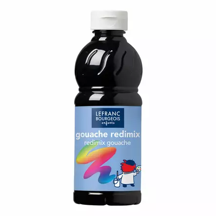 L&B Redimix 017 Black 500ml - Guassi ja peitevärit - 545168 - 1
