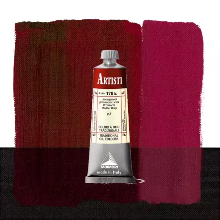 Maimeri Artisti 178 Permanent Madder Deep 60ml - Maimeri Artisti 60ml ja 200ml - 0106178 - 1