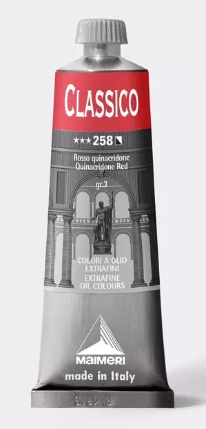 Maimeri Classico 258 Quinacridone Red 60ml - Maimeri Classico 60ml - 0306258 - 2