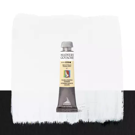 Maimeri Guassi 018 Titanium White 20ml - Guassi ja peitevärit - 2002018 - 1