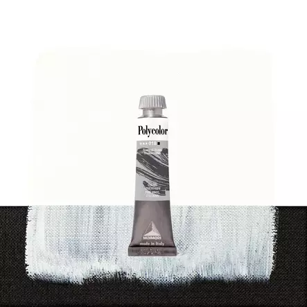 Maimeri Polycolor 018 Titanium White 20ml - Maimeri Polycolor 20ml - 1202018 - 1